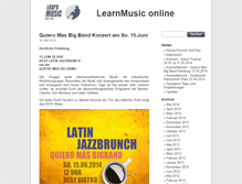 Tablet Screenshot of blog.learnmusic-online.com